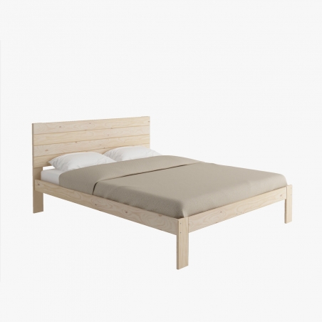 Cabecero barato de lamas de madera para Cama 90 cm