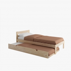 Cama apilable completa