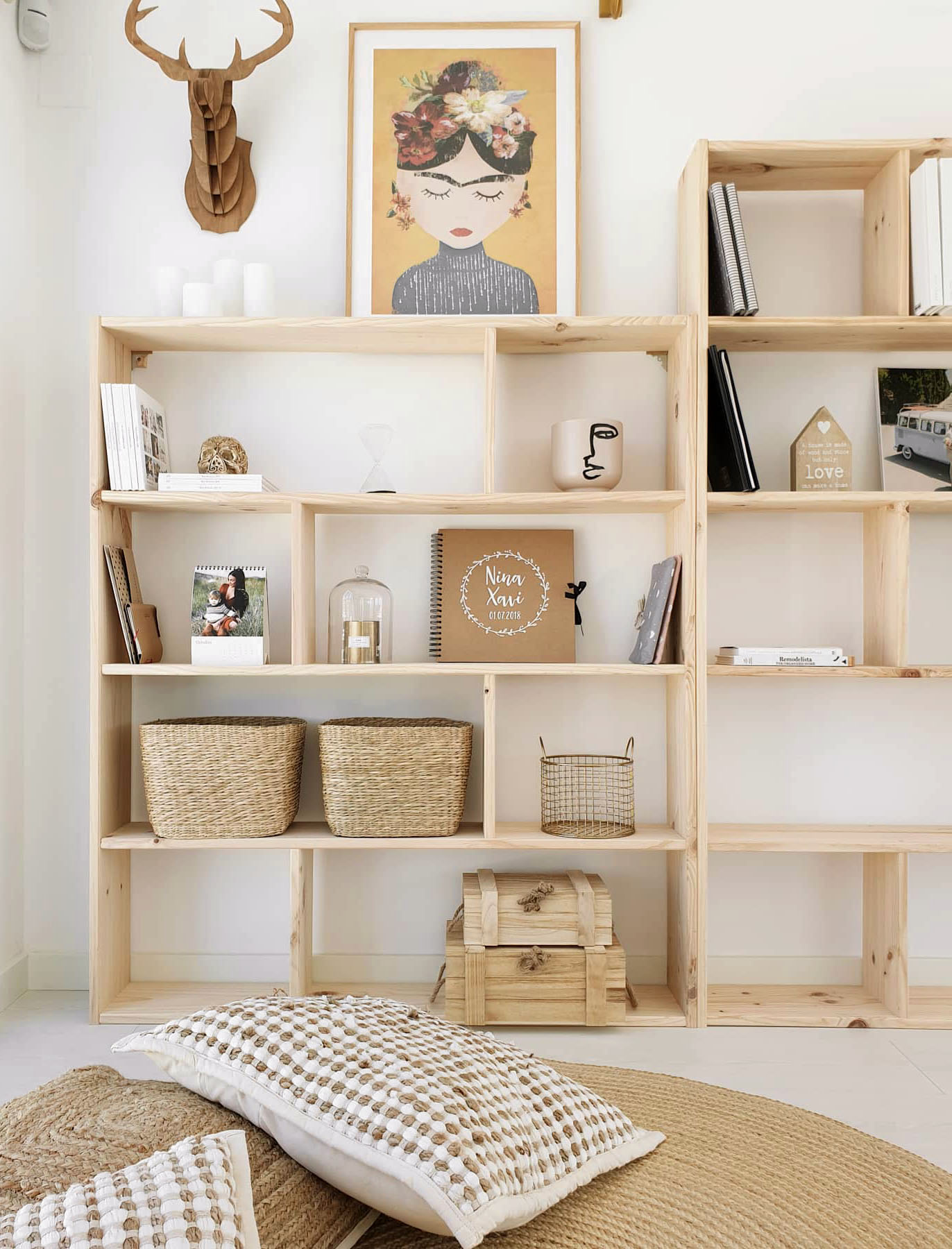 Cómo decorar las paredes de tu hogar con madera de verdad - Muebles LUFE