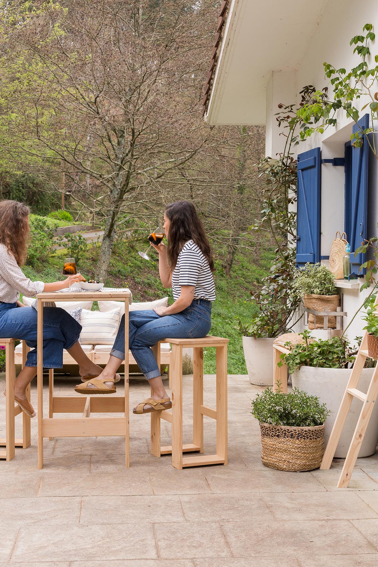 Los muebles de exterior más naturales para la terraza y jardín