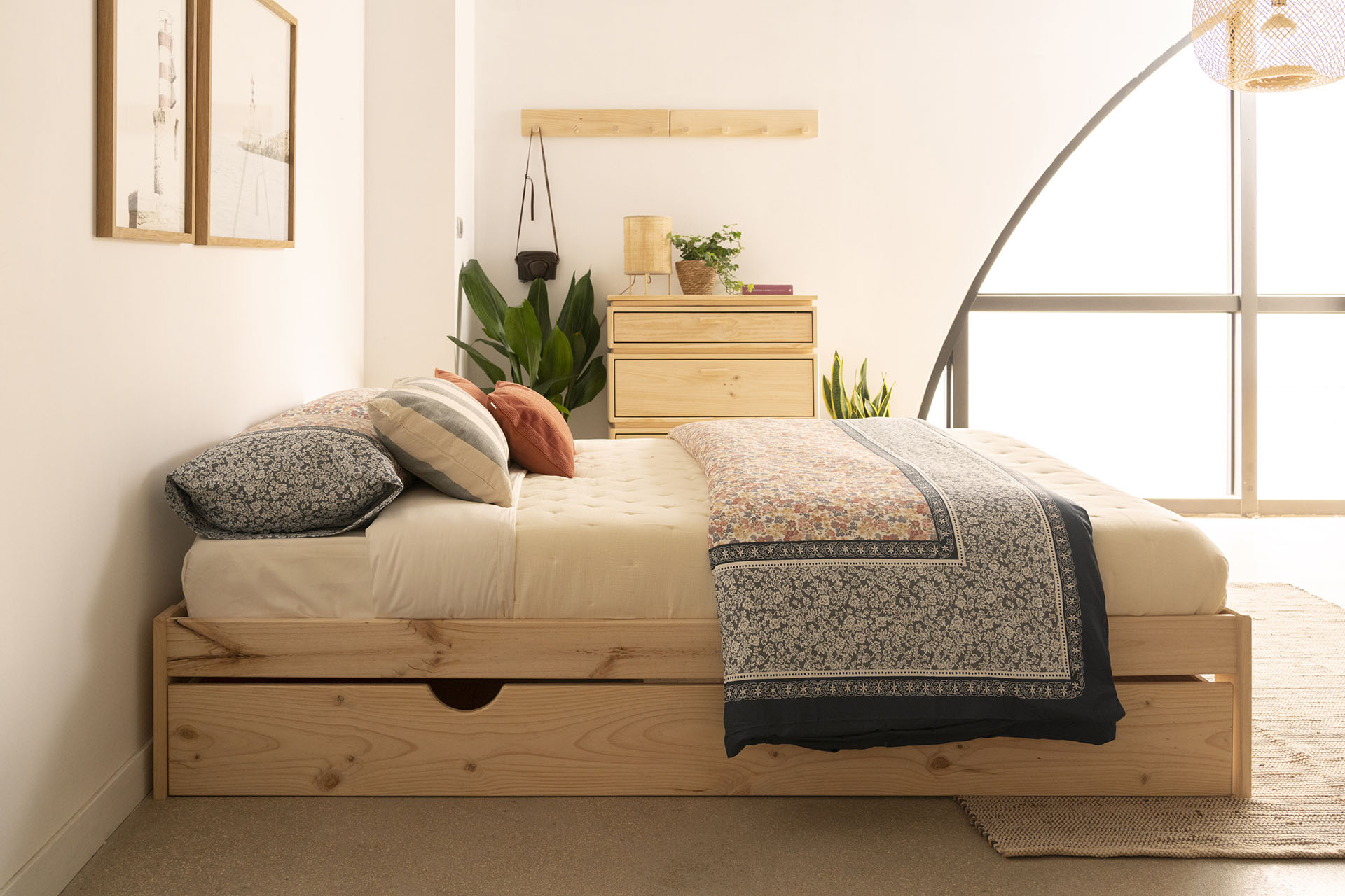 El sendero Adaptar prioridad Reinventamos nuestras camas con almacenaje | Muebles LUFE